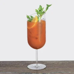 Set of 2 Pop Slant Cut Cocktail Glasses