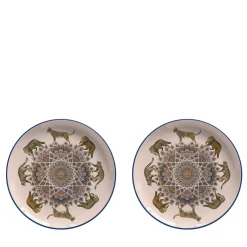 Set of 2 Porcelain Constantinople 9 Plate