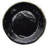 Set of 6 Preta Oro Black and Gold Charger Plates 31cm