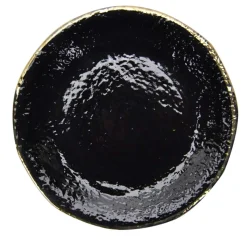 Set of 6 Preta Oro Black and Gold Charger Plates 31cm
