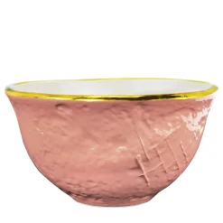 Set of 6 Preta Oro Dusty Pink Bowls 14cm