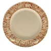 Set of 2 Red La Menagerie Ottomane Charger Plates