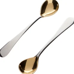 Set of 2 Salt Cellars with Spoons