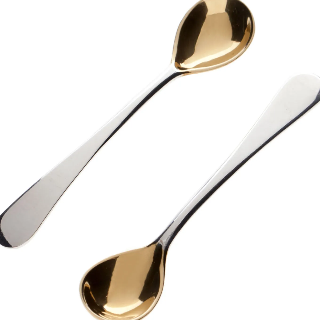 Set of 2 Salt Cellars with Spoons