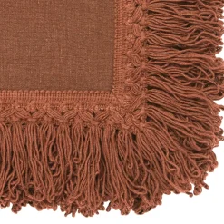 Set of 4 Sequoia Napkins with Long Fringes