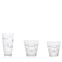 Set of 3 Sfera Crystal Glasses