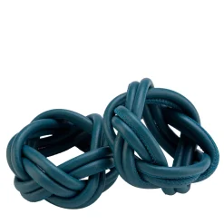 Set of 2 Sherazade Amalfi Blue Napkin Holders