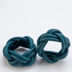 Set of 2 Sherazade Amalfi Blue Napkin Holders