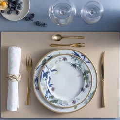 Set of 2 Sherazade Cappuccino Beige Napkin Holders