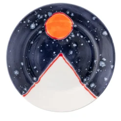 Set of 4 Sierra Rim bread plates