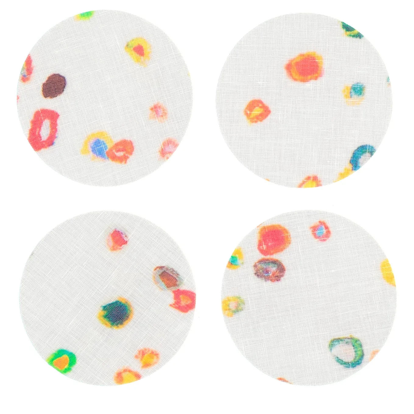 Set of 8 Skyscraper Coated Coasters