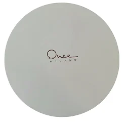 Set of 4 Small Gold Velvet Placemat Covers with Wooden Support