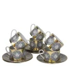 Set of 6 Sole Tea Cups