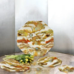 Set of 2 Stromboli Dessert Plates