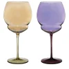 Set of 2 Suite Hand-Decorated Cocktail Glasses