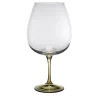 Set of 2 Taste Hand-Decorated White Wine Glasses