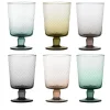 Set of 6 Torsè Multicolor Stem Glasses