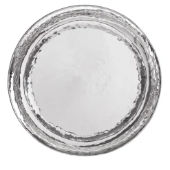 Set of 2 Troiana Sterling Silver Bottle Coasters