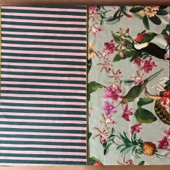 Set of 2 Tropical and Striped Runners