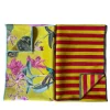 Set of 2 Tropical and Striped Yellow Runners
