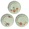 Set of 3 Veranda Celadon Dessert Plates