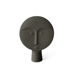 Set of 4 White and Gray Decorative Masks