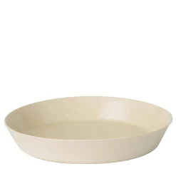 Set of 4 White Ceramic Pasta Bowls