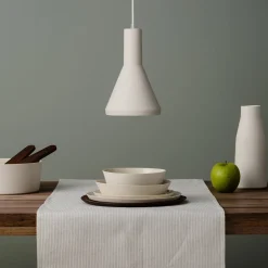 Set of 6 White Ceramic Soup Bowls