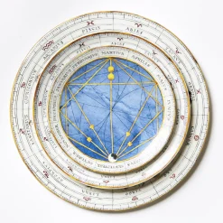 Set of 4 Zodiaco dessert plates