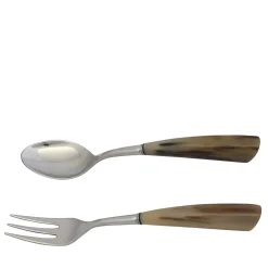 Set of Salad Fork and Spoon in Resin