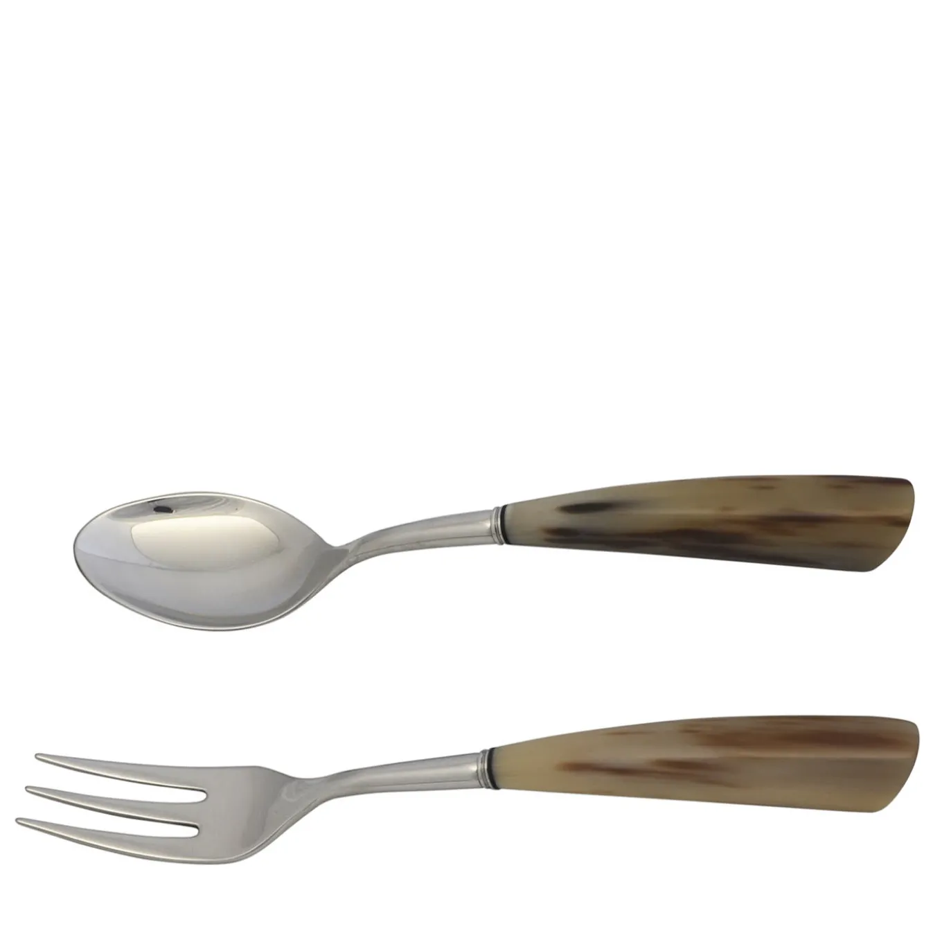 Set of Salad Fork and Spoon in Resin
