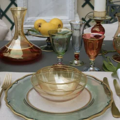 Set of Six Arlecchino Large Chalices