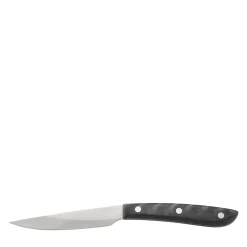 Set of Six Dark Tranciato Steak Knives