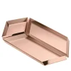 Set of Three Parallelepiped Trays in Copper By Elisa Giovannoni