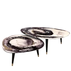Set of Two Amorfi Smoking Tables