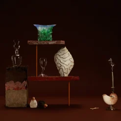 Set of Two Gajna Bird Wine Glasses