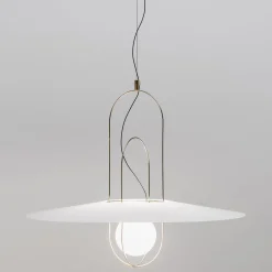 Setareh White Pendant Lamp by Francesco Librizzi