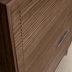 Shake Walnut Bar Cabinet by Giuseppe Bavuso