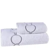 Shangri-La Pink & White Towel Set