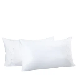 Shangri-La White Set of 2 Pillowcases