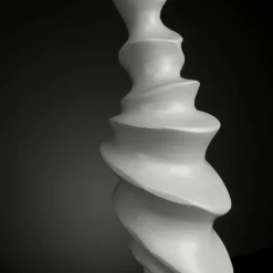 Sharp Pei Small Gray Decorative Vase