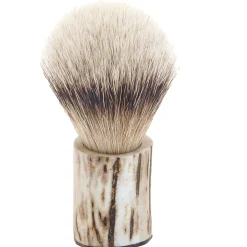 Shaving Brush in Deer Horn