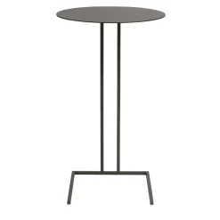 Shedir Round Medici Brown Iron Side Table