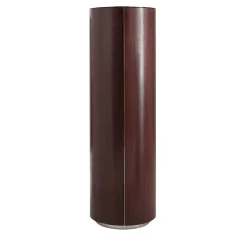 Shellac Cylindrical Cabinet