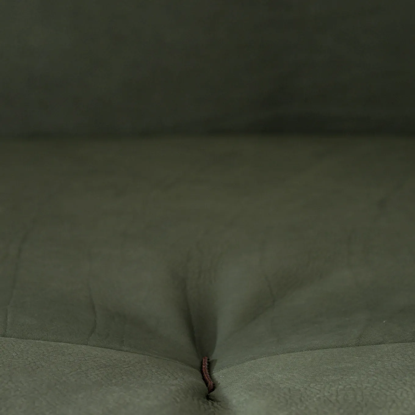 SHIFU Green Leather Modular Sofa