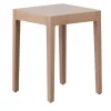 Shira Low Stool in Oak by Lorenz+Kaz