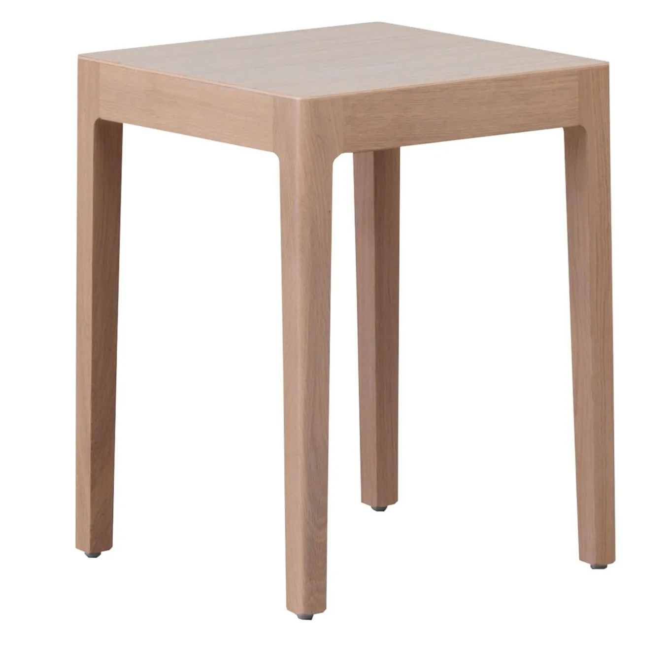 Shira Low Stool in Oak by Lorenz+Kaz