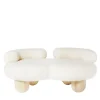 Siamese White Sculptural Sofa