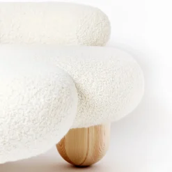 Siamese White Sculptural Sofa