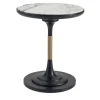 Side Table with Marble Top